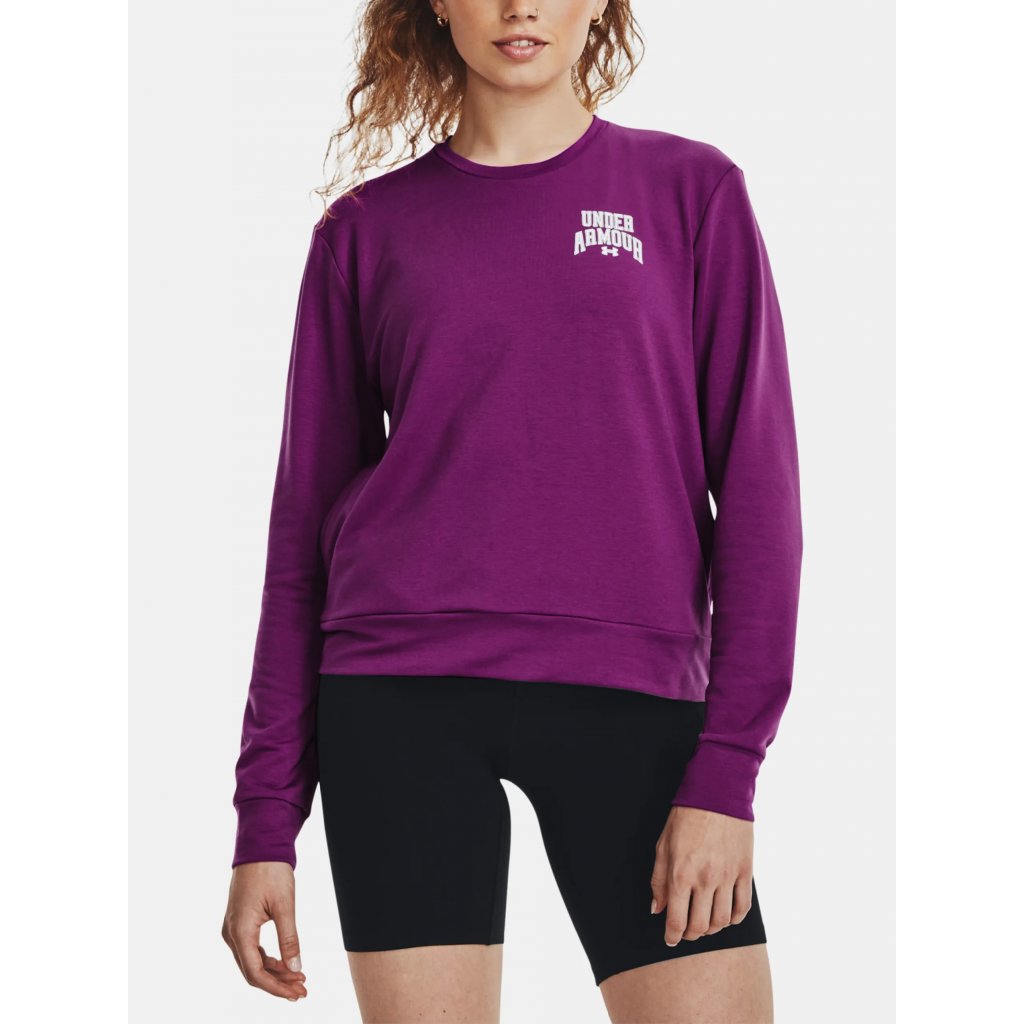 Mikina Under Armour UA Rival Terry Graphic Crew-PPL