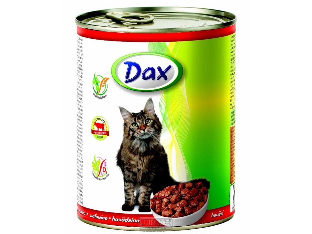 DAX konzerva cat 830g