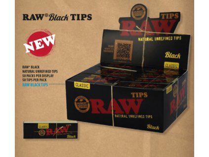 raw black tips filtry
