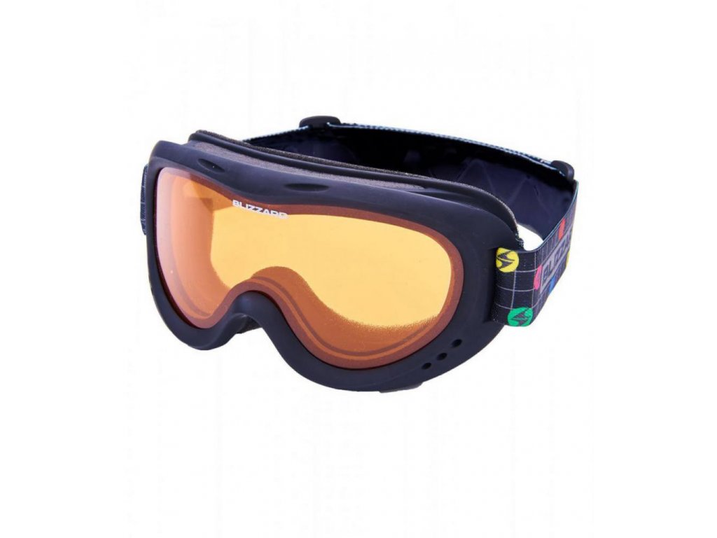 lyžařské brýle BLIZZARD Ski Gog. 907 DAO, black, amber1, AKCE