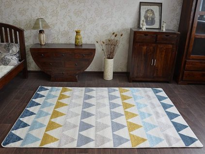 Farebný pastelový koberec Nordic.