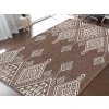 Obojstranný tkaný koberec Zara 13 Brown