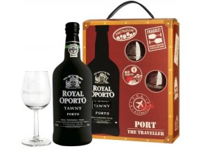 Royal Oporto Tawny Traveller box + 2 skleničky, 0,75l