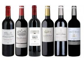 Sada 6 vín - Bordeaux 2015, 6x0,75l