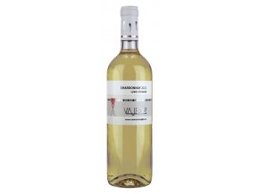 Chardonnay 2021, výběr z hroznů, polosladké, Vajbar, 0,75l