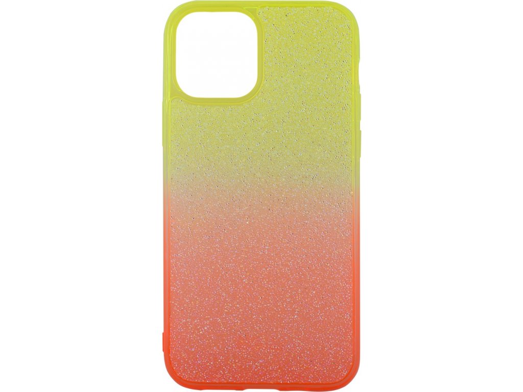 Pouzdro Rainbow iPhone 12/iPhone 12 Pro (Orange-Yellow)