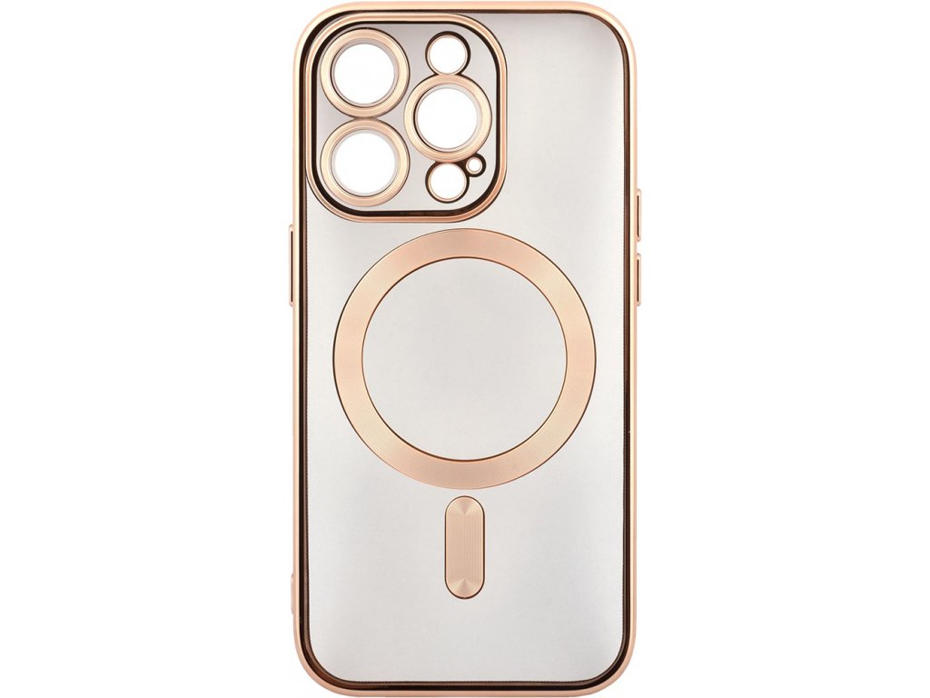 Pouzdro Magic Eye Magnet s podporou MagSafe iPhone 15 Plus (Zlaté)