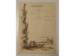 Telegram Krajina s kočárem