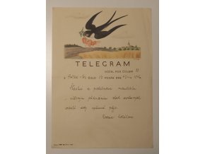 Telegram Vlaštovka