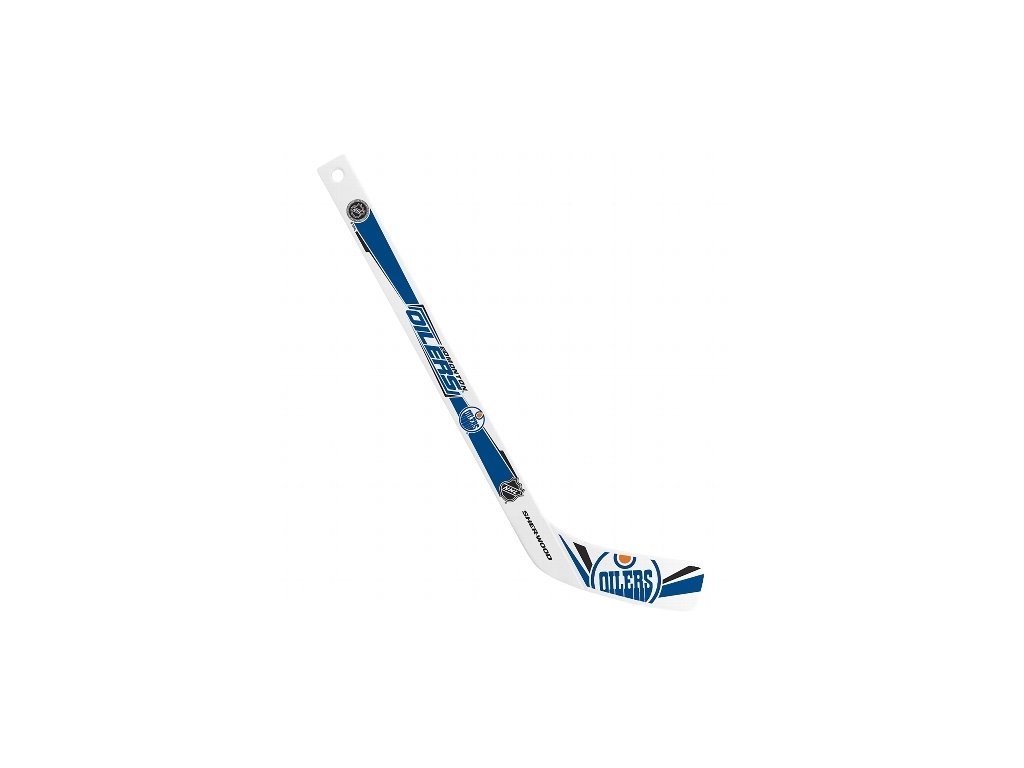 Mini hokejka NHL (Tým Edmonton Oilers, Výrobce InGlasCo)