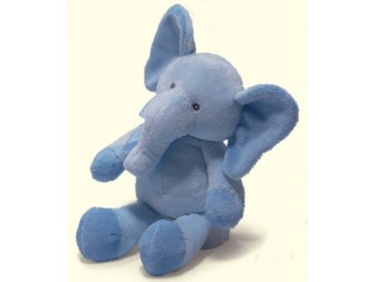Sloník plyšový sětle modrý