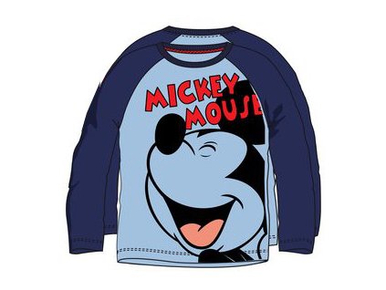 Tričko s Mickey Mouse světle modré