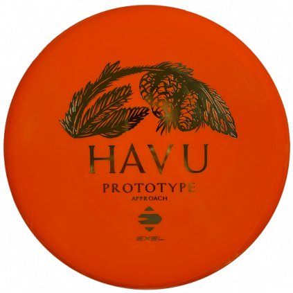 EXEL HAVU orange/385 (4 4 0 0), diskgolf disk