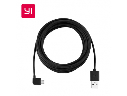 Náhradní napájecí kabel pro kameru Yi Smart Dash Micro USB 3,5M