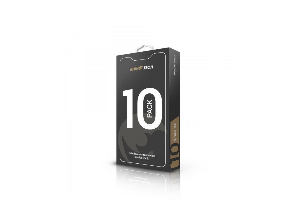 RhinoTech tvrzené 2.5D sklo 10Pack pro Apple iPhone 12 / 12 Pro