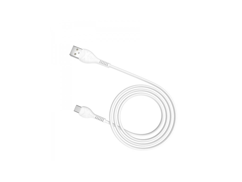 Hoco nabíjecí / datový kabel Type-C 1M Cool Power bílá