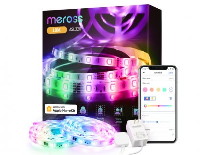 Meross Smart Wi-Fi světelný LED pásek (10m) (HomeKit)