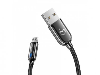 Mcdodo nabíjecí / datový kabel Micro USB s inteligentním vypnutím Smart Series 1 m černá
