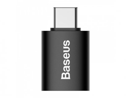 Baseus Ingenuity mini OTG adaptér USB-C samec na USB-A samice 3.1, černá