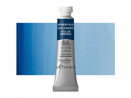 akvarelová barva winsor newton 5ml antwerp blue