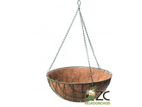 Košík kokosový závěsný - 40cm