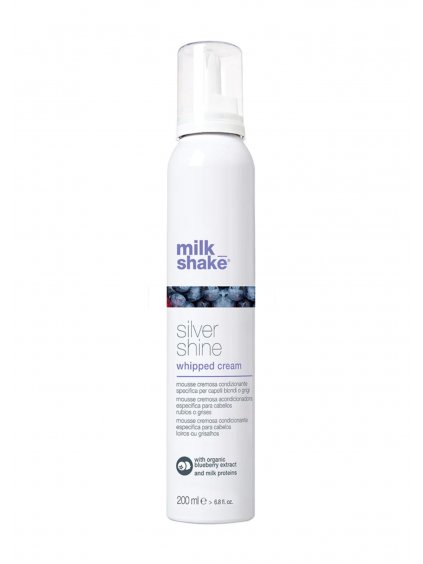 Milkshake Silver shine whipped cream 200ml  krémová pěna pro blond vlasy neutralizující žluté tóny