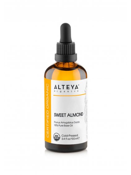 Alteya mandlový olej olej-100% BIO-Sweet Almond (Prunus Amygdalus Dulcis) 100ml