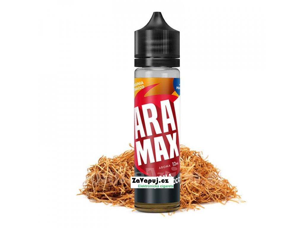 Příchuť Aramax Shake and Vape 12ml Virginia Tobacco