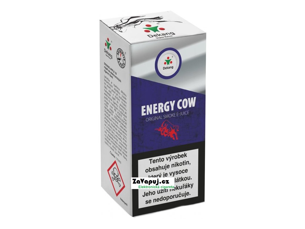 Liquid Dekang Energy cow 10ml - 18mg (energetický nápoj)