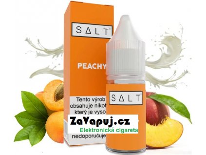 liquid juice sauz salt cz peachy 10ml 10mg