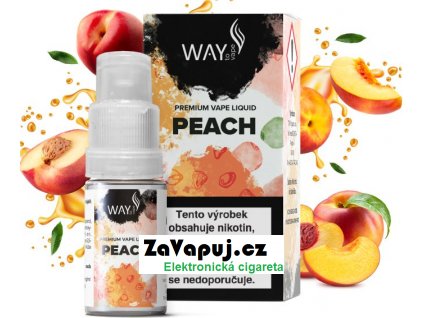 Liquid WAY to Vape Peach 10ml-12mg