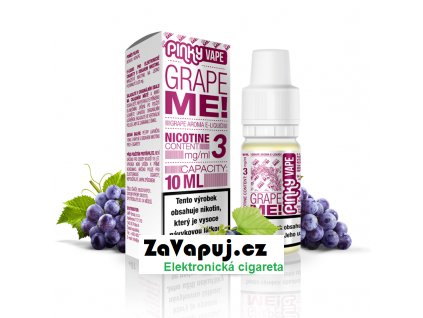 PinkyVape eliquid 10ml Grape Me