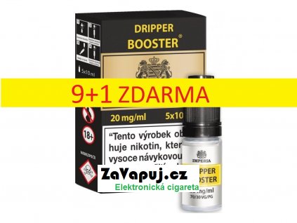 Booster báze Imperia Dripper (30PG/70VG): 5x10ml / 20mg 9+1 ZDARMA