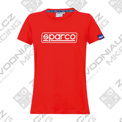Sparco dámské tričko Frame červená