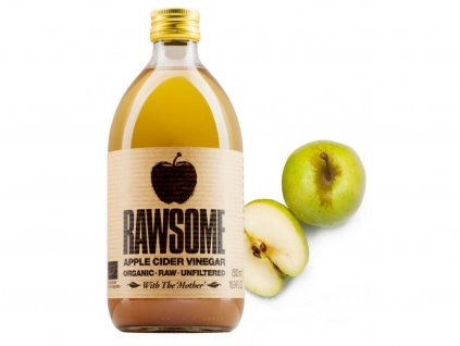 5458 rawsome vinegars bio jablecny ocet 500 ml