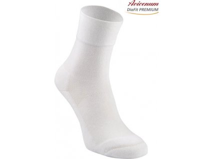 avicenum diafit ponožky bílé