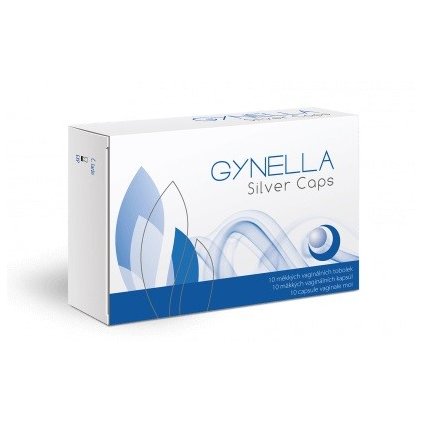 GYNELLA Silver Caps 10 vaginálních tobolek 