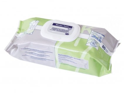 Balení Mikrobac® Tissues dezinfekčních utěrek 80 ks pro profesionální použití