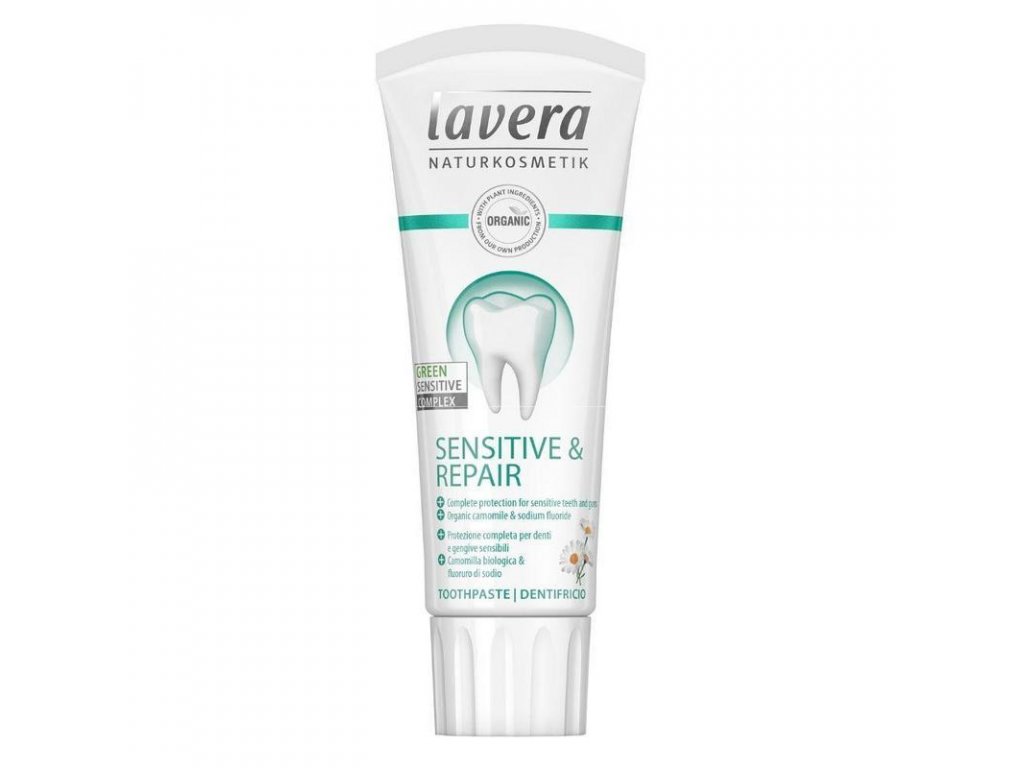 lavera zubni pasta sensitive and repair 75ml z1