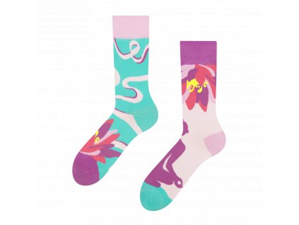 Veselé ponožky Jóga | Zelenáčky