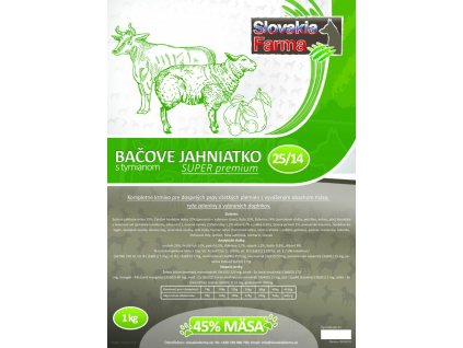 Granule Slovakia Farma - Bačove jahniatko 25/14 | Zelenáčky