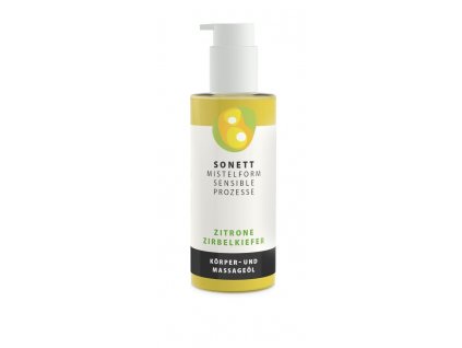 SONETT - Tělový a masážní olej - Citron a švýcarská borovice