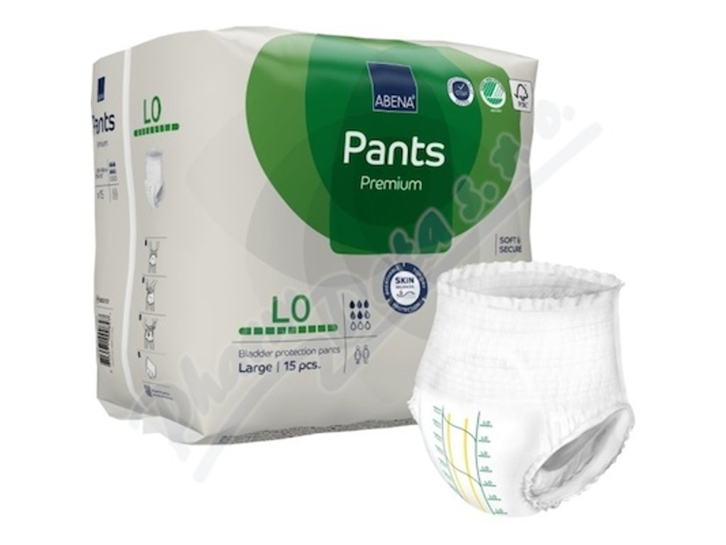 Navlékací plenkové kalhotky - Abena Pants Premium L