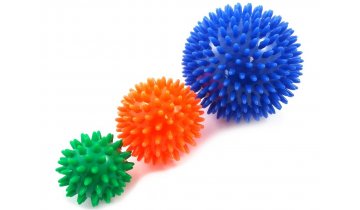 Masážní míček pro podporu smyslového vnímání "ježek", různé velikosti