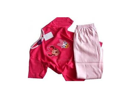 Dívčí pyžamo Minnie a Daisy růžová 2023