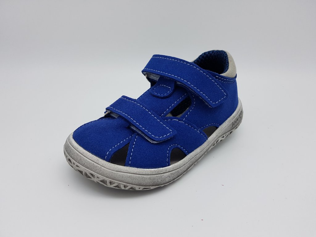 Jonap Barefoot B8 MF - modré sandálky SLIM