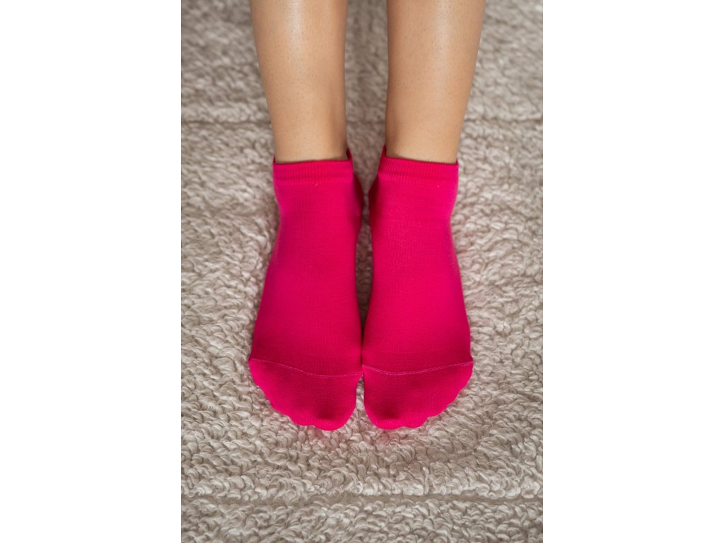 Be Lenka barefootové ponožky - růžové nízké