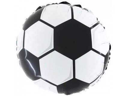 45 cm fóliový balónek kulatý - Fotbalový míč