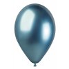 Pytel 50ks kulatý nafukovací balónek 33 cm #092 - Barva lesklá modrá