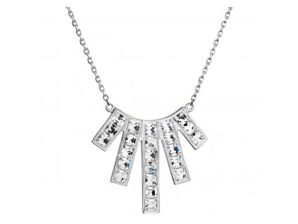 Stříbrný náhrdelník s krystaly 190.00001